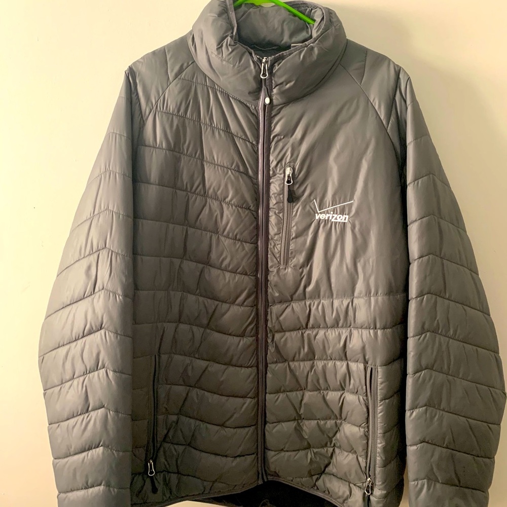 Verizon Puffer Coat and Vest Set